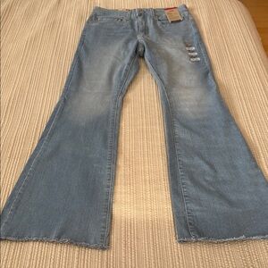 Levi's Light Blue Flare Leg Jeans